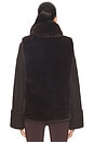 view 4 of 5 Laurelle Faux Fur Vest in Brown