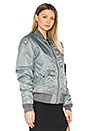 view 3 of 5 BLOUSON BOMBER EN POLYAMIDE in Grey