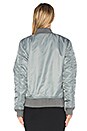 view 4 of 5 BLOUSON BOMBER EN POLYAMIDE in Grey