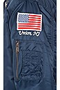 view 5 of 6 Nylon MA-1 Flight Souvenir Jacket in Navy