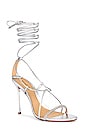 view 2 of 5 Adeline Crystal Sandal in Silver