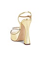 view 3 of 5 Aileen Platform Sandal in Ouro Claro Orch