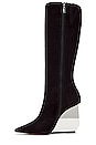 view 5 of 5 Asya Mirror Up Boot in Black