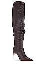 Schutz Ashlee Over The Knee Boot In Dark Chocolate | REVOLVE