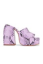 view 1 of 5 Aretha Platform Mule in Sweet Lilac