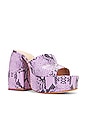 view 2 of 5 Aretha Platform Mule in Sweet Lilac