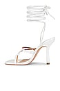 view 5 of 5 Lily Heel in White