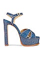 view 1 of 5 Keefa High Casual Sandal in Blue