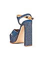 view 3 of 5 Keefa High Casual Sandal in Blue