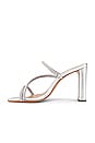 view 5 of 5 Chessie Bright Sandal in Silver & Cristal