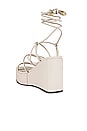 view 3 of 5 Magdalena Casual Wedge in White
