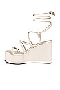 view 5 of 5 Magdalena Casual Wedge in White