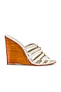 view 1 of 5 Octavia Wedge in White