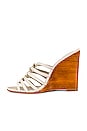 view 5 of 5 Octavia Wedge in White