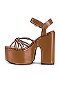 view 5 of 5 Mahi Cutout Sandal in New Caramelo