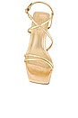 view 4 of 5 Aimee Block Sandal in Ouro Claro Orch