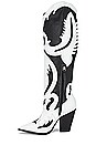 view 5 of 5 Woody Up Casual Boot in Black & White