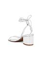 view 3 of 5 Thea Block Sandal in Silver