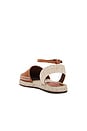 view 3 of 5 Greeca Flat Espadrille in Miele