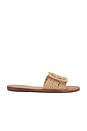 view 1 of 5 Cinna Flat Sandal in Natural