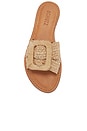 view 4 of 5 Cinna Flat Sandal in Natural