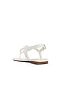 view 3 of 5 Sage Flat Sandal in White