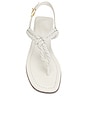 view 4 of 5 Sage Flat Sandal in White