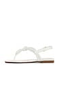 view 5 of 5 Sage Flat Sandal in White