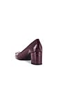 view 3 of 5 Arissa Pump in Merlot Wine