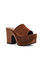 view 2 of 5 Dalle Wave Sandal in Camel Coffee