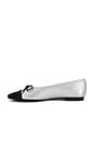 view 5 of 5 ZAPATO PLANO ARISSA in Prata & Black