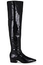 view 1 of 5 Helena Over The Knee Boot in Black