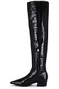 view 5 of 5 Helena Over The Knee Boot in Black