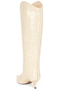 view 3 of 5 Maryana Wide Calf Boot in Eggshell