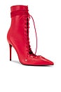 view 2 of 5 Bella Bootie in Fire Flame in Red Berry