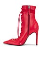 view 5 of 5 Bella Bootie in Fire Flame in Red Berry