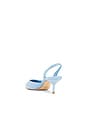 view 3 of 5 Paola Mid Slingback in Riviera Blue