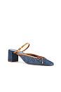 view 2 of 5 Arissa Block Mule in Blue