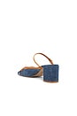 view 3 of 5 Arissa Block Mule in Blue