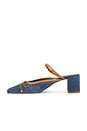 view 5 of 5 Arissa Block Mule in Blue