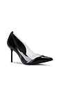 view 2 of 5 Andie Pump in Black & Transparente