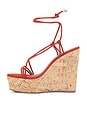 view 5 of 5 Calabria Wedge in Sunset Ochre