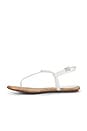 view 5 of 5 Elsha Sandal in White