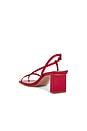 view 3 of 5 Heloise Mid Block Heel in Scarlet