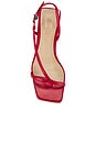 view 4 of 5 Heloise Mid Block Heel in Scarlet
