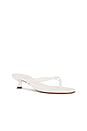 view 2 of 5 Carolyn Sandal in White