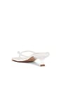 view 3 of 5 Carolyn Sandal in White