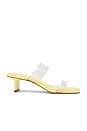 view 1 of 5 Ariella Tab Mid Sandal in Limoncello