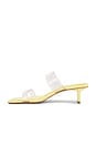 view 5 of 5 Ariella Tab Mid Sandal in Limoncello