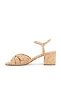 view 5 of 5 Keefa Mid Block Heel in Natural
